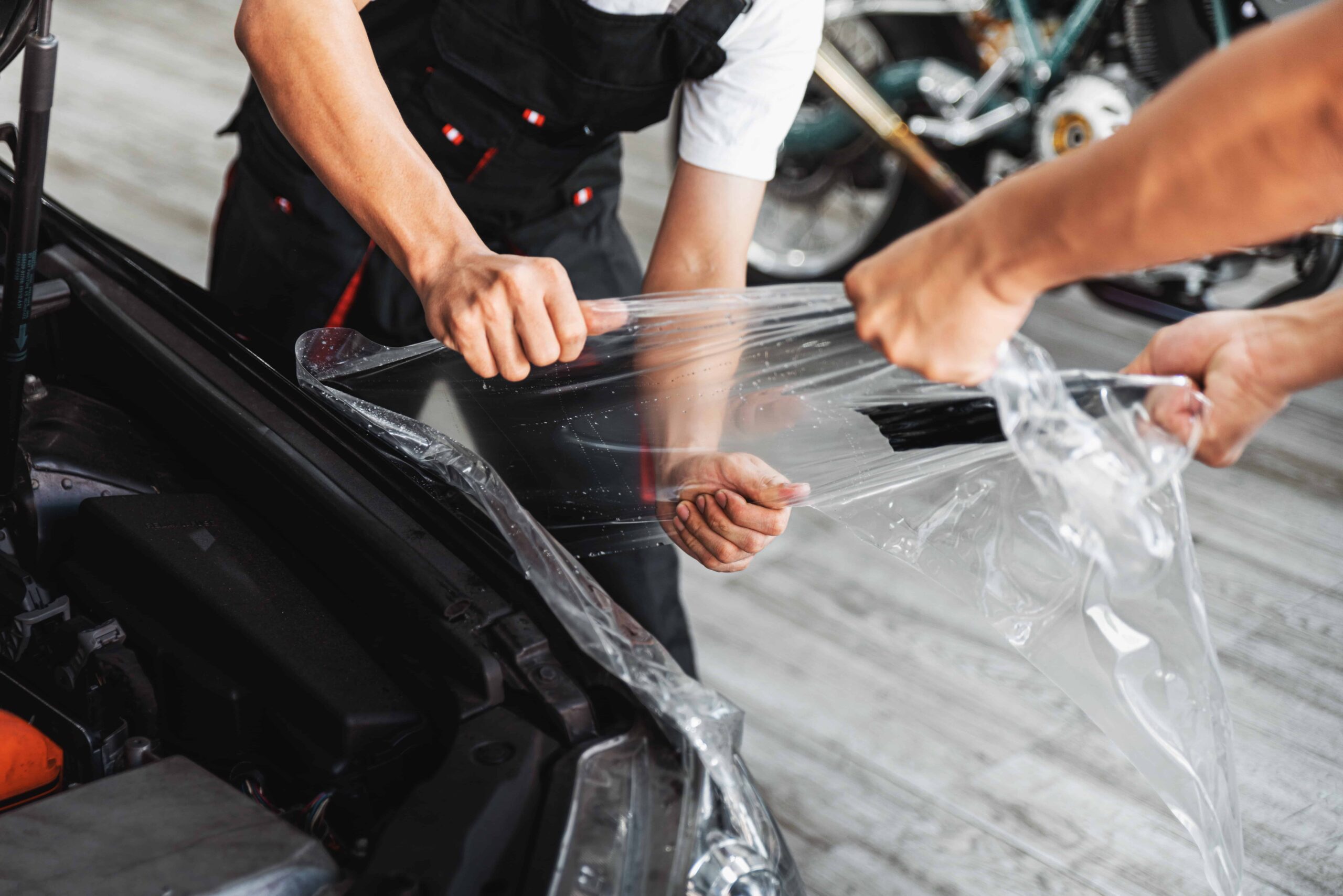 Paint Protection Film aanbrengen Paint Protection Film aanbrengen